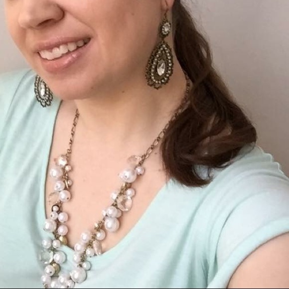 Chic dangle earrings - Picture 3 of 4